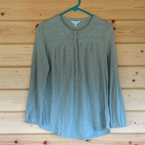 Lucky Brand Sage Green Blouse
